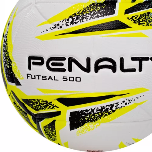 Bola de Futsal Penalty RX 500 XXIII - Branca e Amarela - Mercadão Dos  Esportes, loja de materiais esportivos