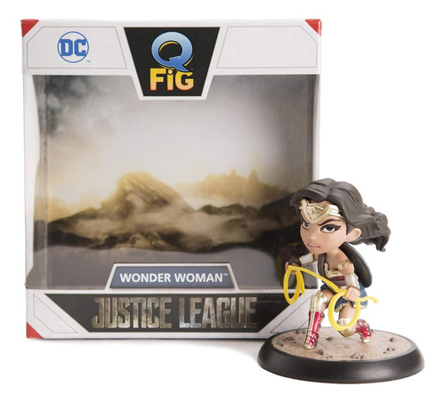 Figura Wonder Woman Q-fig Justice League Mujer Maravilla