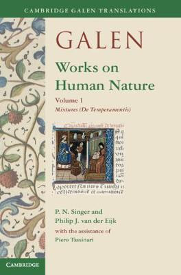 Libro Cambridge Galen Translations Galen: Works On Human ...