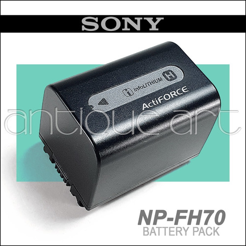 A64 Bateria Sony Np-fh70 Actiforce Video Camara Handycam