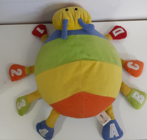 Peluche Didactico Oruga Gigante (Usado)