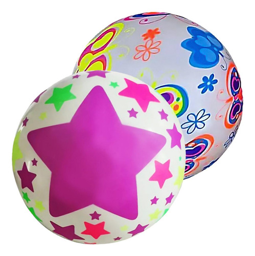 Pelota Fluorescente , Mxfgw-002, 2 Pzas, #5, Led, Multicolor