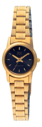 Reloj Para Mujer Q&q Q415-002y Q415-002y Dorado