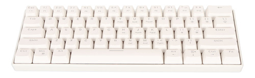 Teclado Mecánico Portátil Compacto De 61 Teclas, 60% Led Par