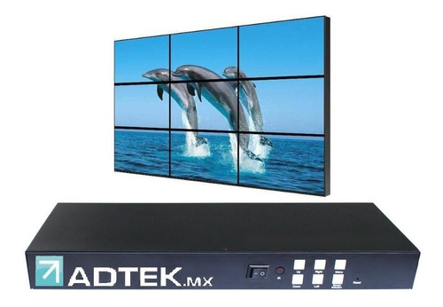 3x3 Video-wall 3x3 Controlador Para Xbox Ps4 Sky Cablevision