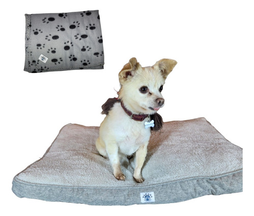 Cama Para Perro Y Mascotas 70cm X 45cm X 6cm (s) 