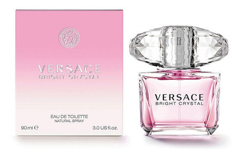 Perfume Importado Versace Bright Crystal Edt 90 Ml