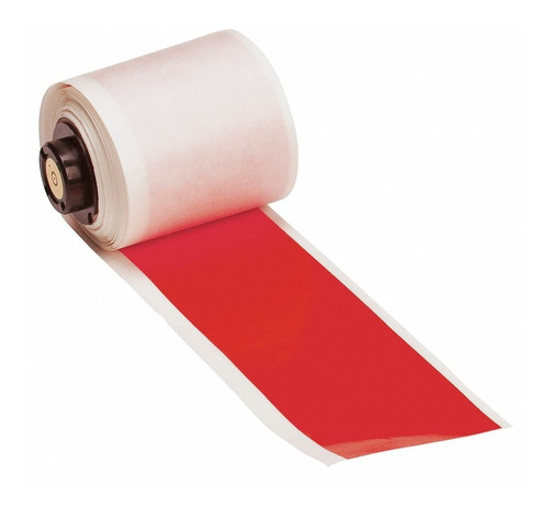 142280 Brady Etiqueta Vinyl Roja 2 X50ft