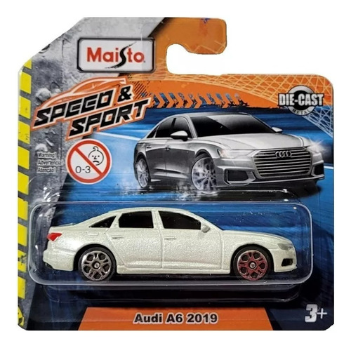 Auto Audi A6 Esc 1:64 Metal Maisto Coleccion Original