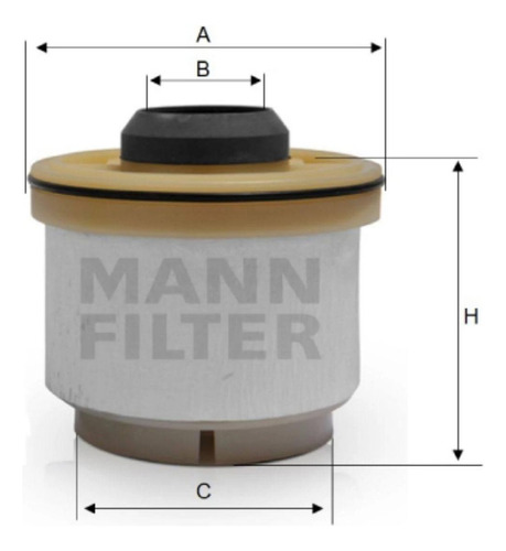 Filtro Combustível L200 2.4 16v 2018 2019 2020 2021 2022