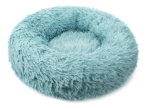 Imagen 2 de 9 de Cama Antiestrés De Felpa Peluda Mascotas Perros Gatos 80 Cm