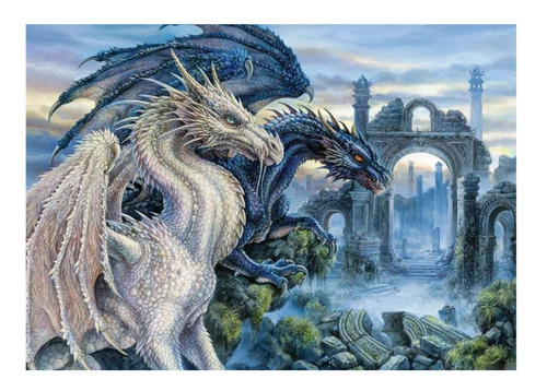 Rompecabezas Danza De Dragones Místicos 1000 Pz Ravensburger