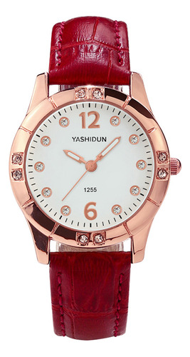 Reloj De Mujer Same Style En Línea Reloj Rojo Para Mujer Ele