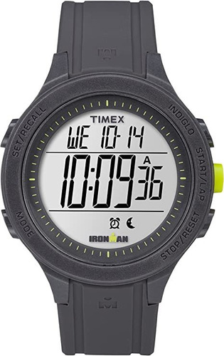 Timex Reloj Ironman Essential 30, Gris/verde Limón