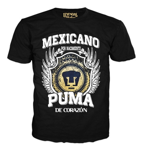 Playera Pumas Unam Campeón Mexicano Por Nacimiento 