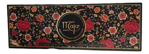 Maja Set De 3 Jabones Perfumados 100gr Aroma Rosas