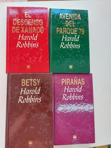 Avenida Del Parque 79 + 3 Libros - Harold Robbins T Dura