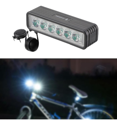 Luz De Bicicleta Faro De Bicicleta Brillante Faro Con Alarma