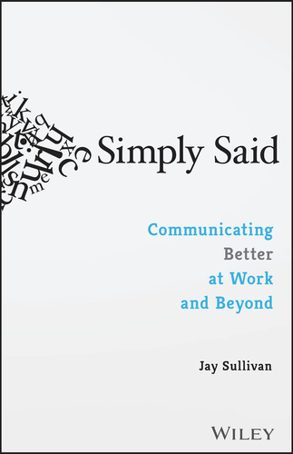 Libro Simplemente Dicho - Jay Sullivan - Inglés