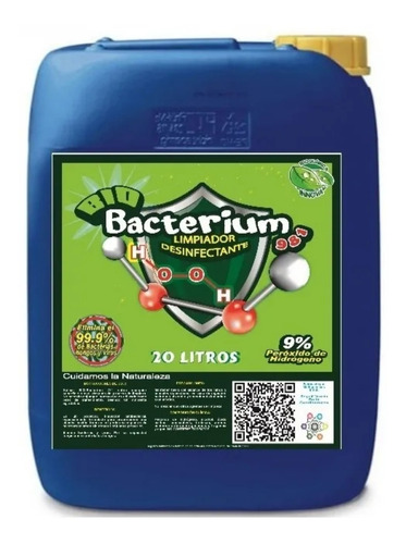 Agua Oxigenada  Concentrada Bactericida - L a $7450