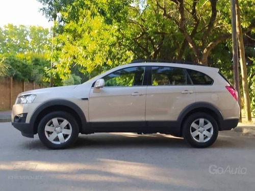 Chevrolet Captiva 2013 Ls Color Champagne, Ploteada.