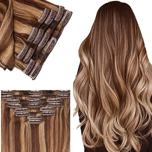 Benehair Clip De Pelo Humano En Extensiones Balayage Rvy7q