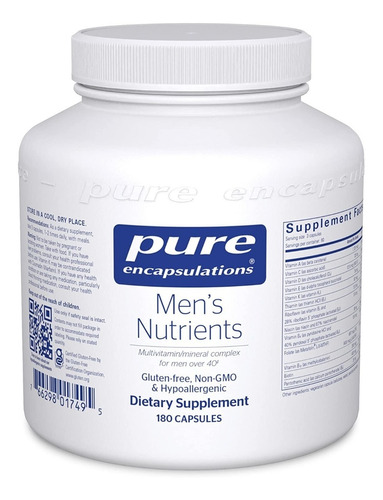 Pure Encapsulations | Multivitamin Mens Nutrients I 180 Caps