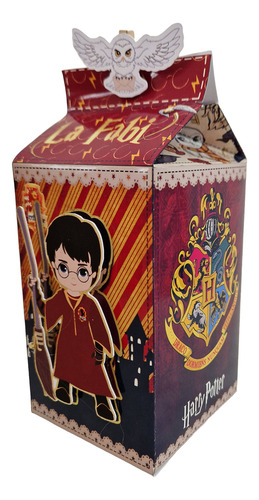 Caja Milk 3d Milkbox - Harry Potter