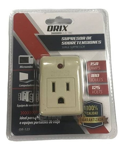 Protector De Voltaje Orix 15a Para Equipo Electrónicos 110v