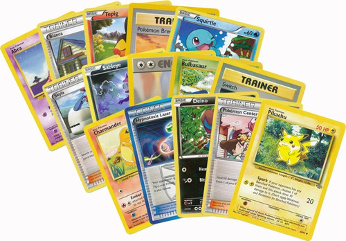 Pokemon Tcg: Lote 50 Cartas Surtidas - Sin Repetir Original