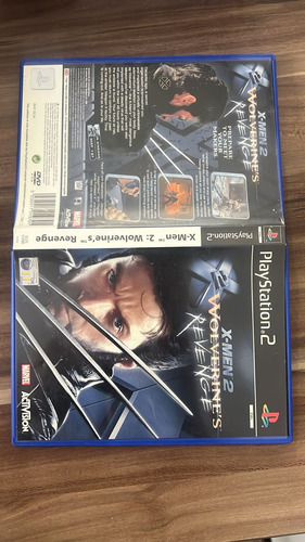 Jogo X-men Wolverine Revenge Ps2 Original Europeu Pal Usado
