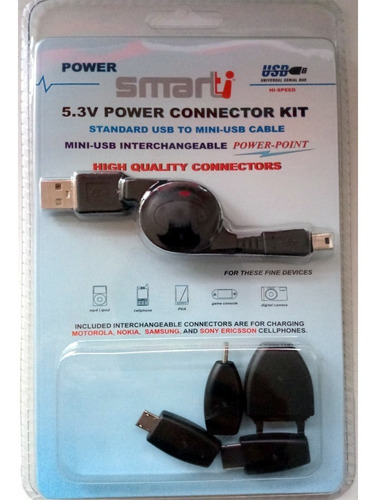 Power Smarti 5.3 Power Conector Kit Celular,tablet,consola G