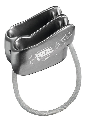 Verso Asegurador-descensor Petzl Ligero Todos Los Ø Cuerda 