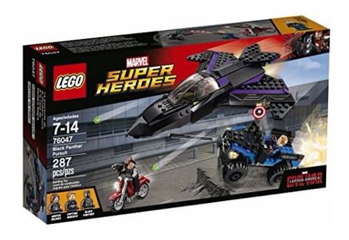 Lego A La Caza Del Pantera Negra  Super Heroes