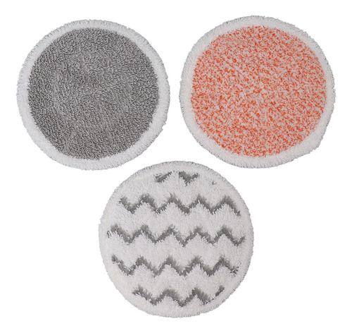 Mop Scrub Pads, 6 Peças De Limpador A Vapor De Reposição Par