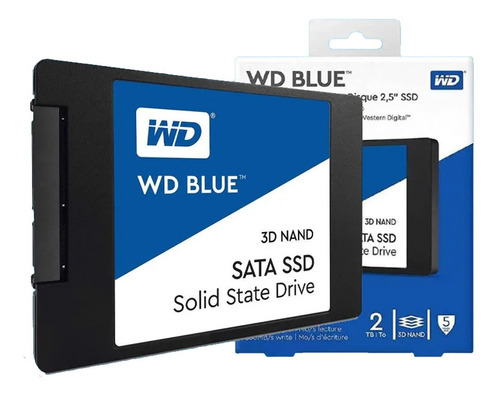 Disco Estado Solido Ssd 2tb Western D Blue 3d Sata 2.5'' 7mm