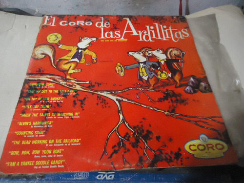 Las Ardillitas El Coro De Las Ardillitas Lp