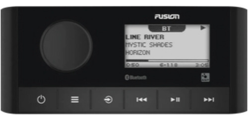 Estéreo Marino Fusion Ms-ra60, Con Pantalla Monocroma De 4