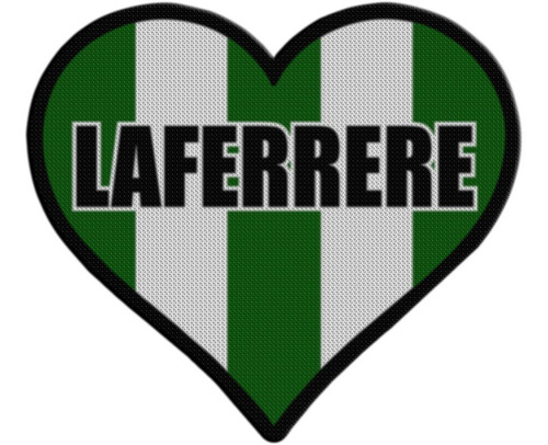 Parche Termoadhesivo Corazon Deportivo Laferrere