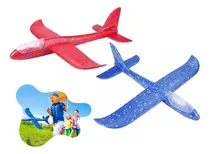 Comprar Kit 4 Avião Planador De Isopor Led Colorido Manual Flexível