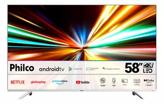 Smart Tv 58 Polegadas 4k Com Wifi E Bluetooth Philco