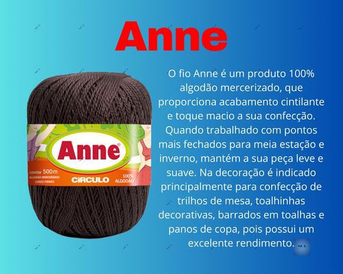 Linha Anne 500 Circulo Cor 5203 - Greenery