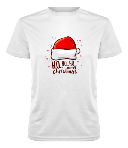 Polera Deportiva Unisex Moda Verano Navidad Gorro Pascuero 