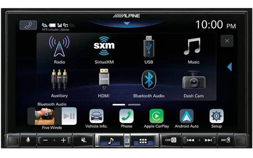 Stereo Alpine Pantalla 7 Apple Car Play Ilx-507 Sonocar