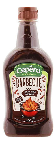 Salsa Bbq Cepera 400g Brasil Exquisito Nuevo!