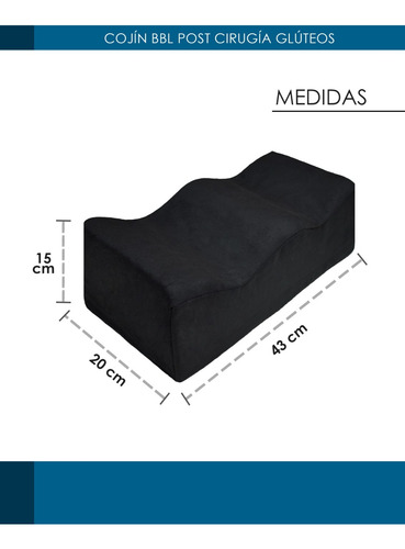 Cojin Bbl Post Cirugia Gluteos + Almohada Lumbar Memory Foam