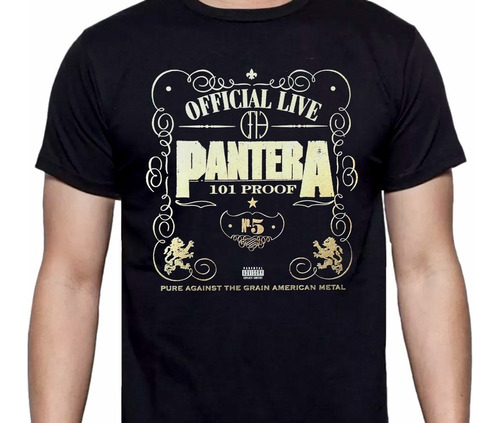 Pantera - 101 Proof - Metal - Polera- Cyco Records