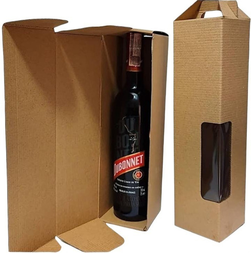 Caja O Estuche Para Botellas De Vino (x12 Unidades)