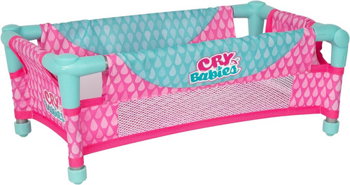 Juguete Corral Cuna Para Muñeca Bebé Cry Babies Desarmable