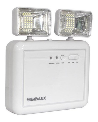 Luminária De Emergência Led Empalux 1200 Lumens 6 Horas